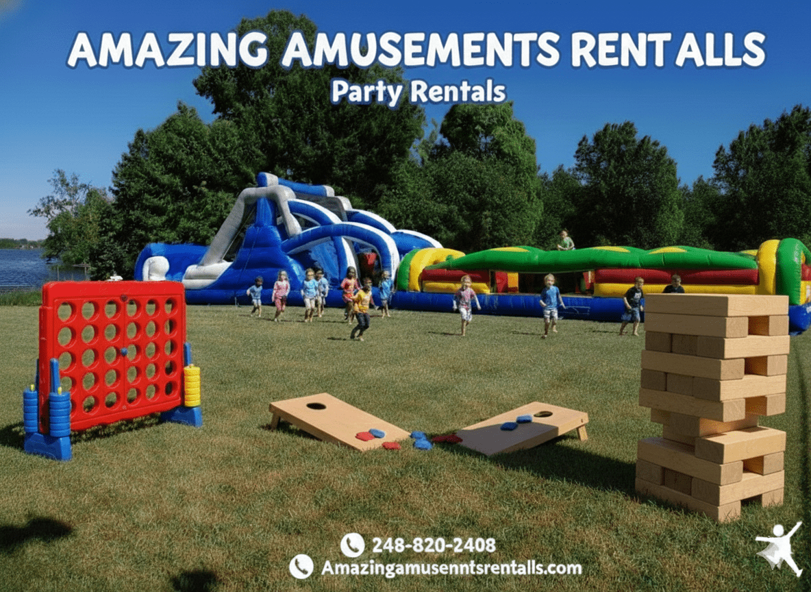 Amazing Amusements Waterford MI - Party Rental and Bounce House Rental